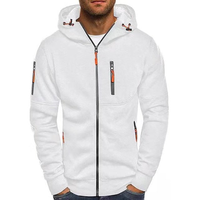 Helvano | Kapuzenjacke mit Reissverschluss für Herren