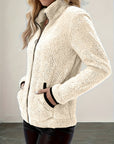 Helvano | Kuschelige Damen-Jacke mit Reissverschluss