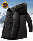 Helvano | Mittellanger Herren-Parka mit Kapuze