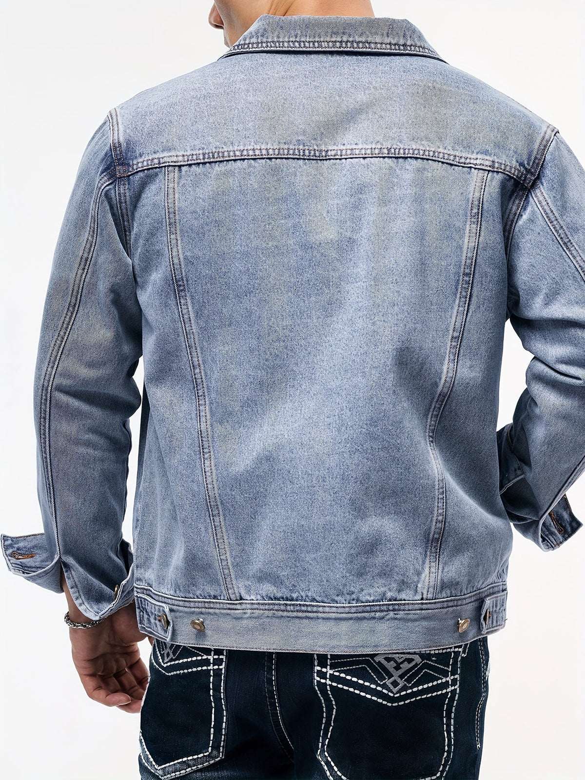 Helvano | Denim-Arbeitsjacke für Herren