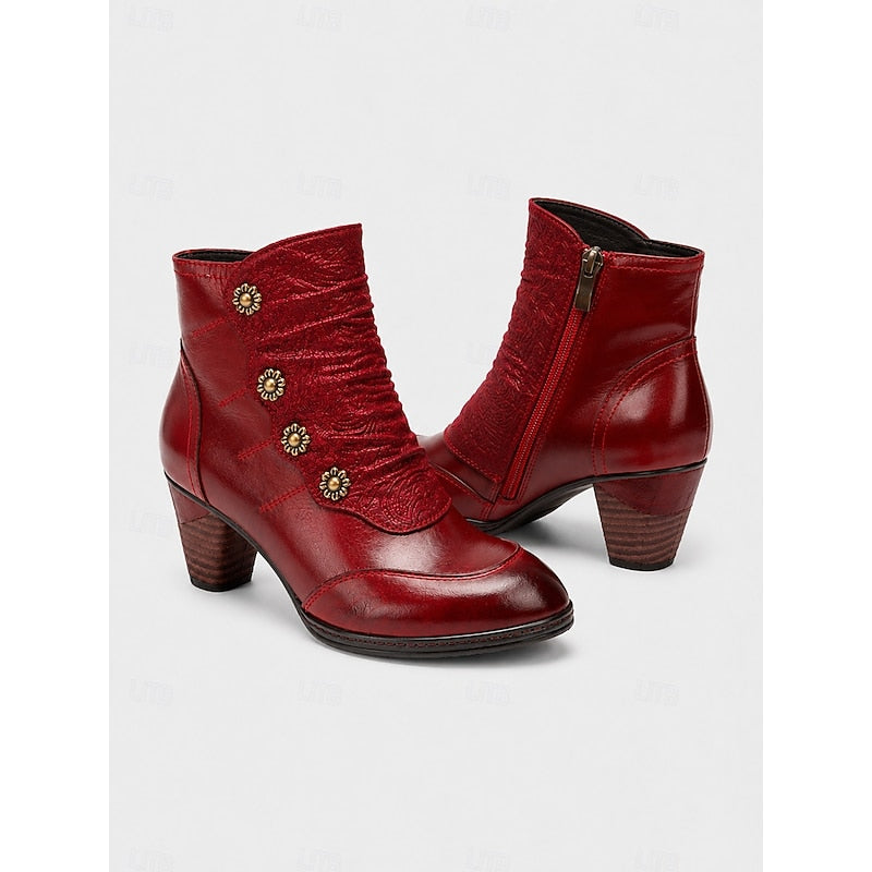 Helvano | Damen Stiefeletten mit Absatz