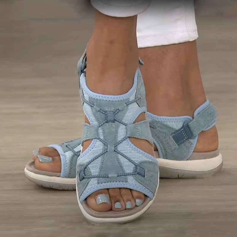 Helvano | Sandalen mit Fussbett für Damen