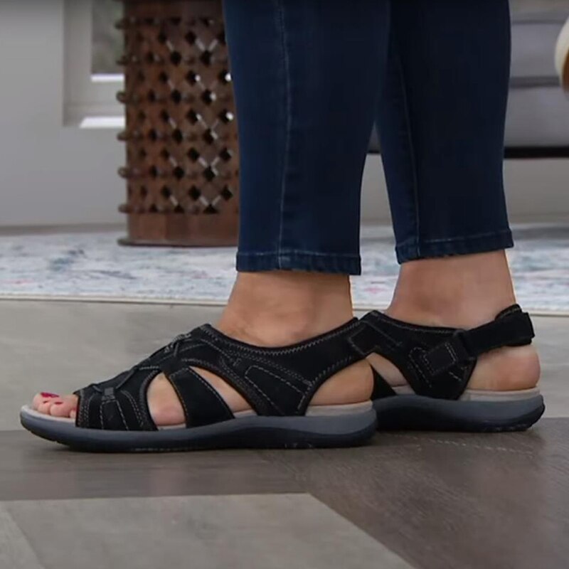 Helvano | Sandalen mit Fussbett für Damen