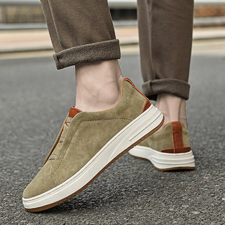Helvano | Wildleder Slip-On Schuhe für Herren