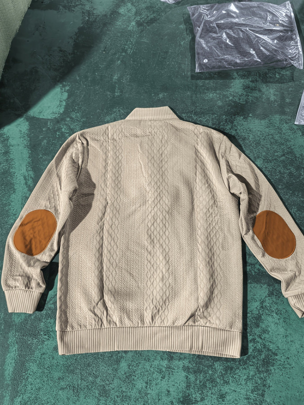 Helvano | Henley-Strickpullover mit Stehkragen für Herren
