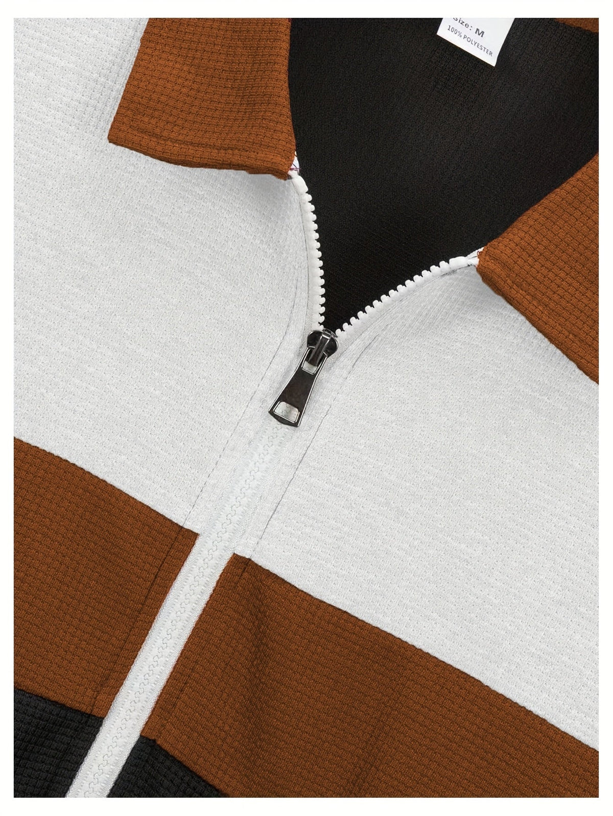 Helvano | Colorblock-Jacke mit Reissverschluss für Herren