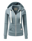 Helvano | Fleece Zip-Hoodie mit Kapuze für Damen