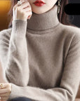 Helvano | Damen Rollkragenpullover aus Strick
