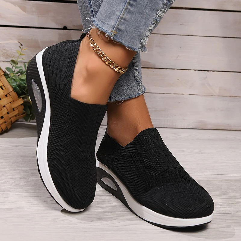 Helvano | Slip-On Mesh-Sneaker für Damen