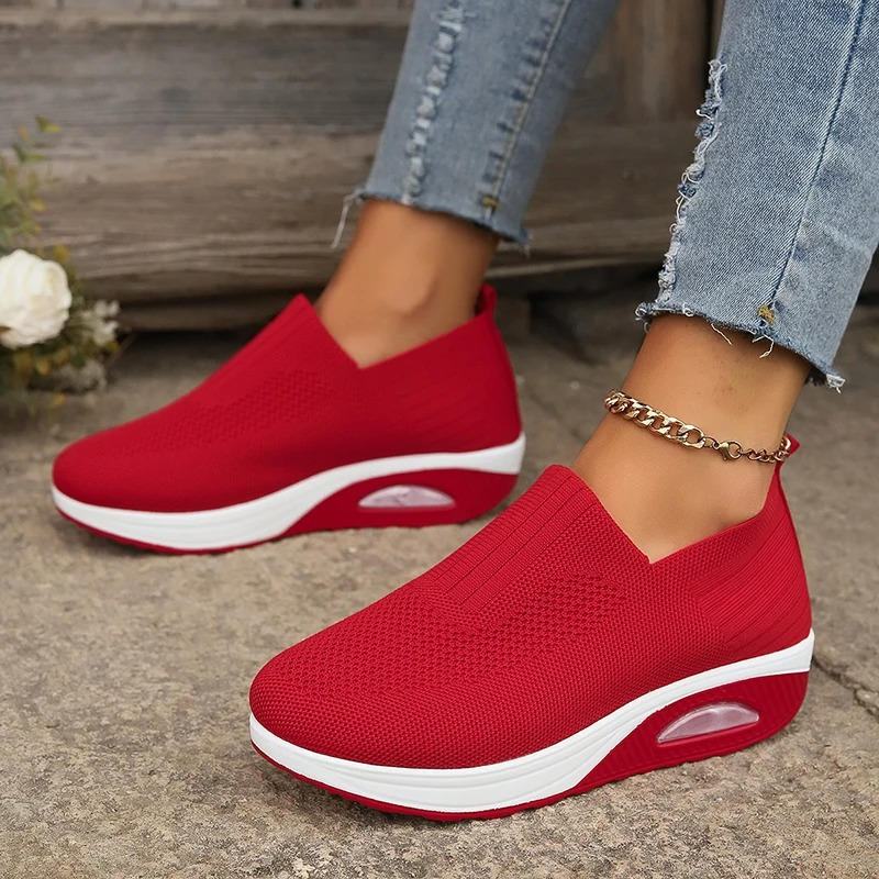 Helvano | Slip-On Mesh-Sneaker für Damen