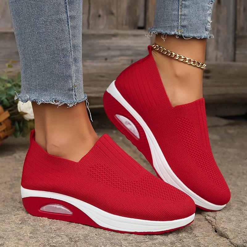 Helvano | Slip-On Mesh-Sneaker für Damen