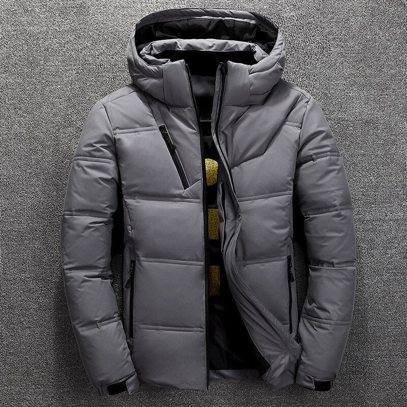 Helvano | Herren Winterjacke mit abnehmbarer Kapuze