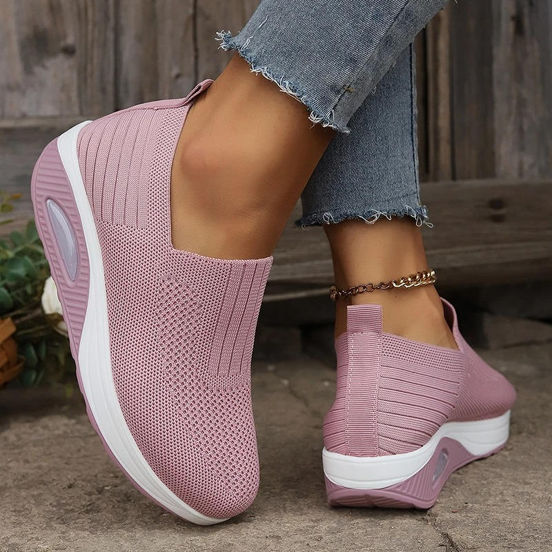 Helvano | Slip-On Mesh-Sneaker für Damen