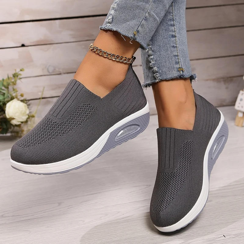 Helvano | Slip-On Mesh-Sneaker für Damen