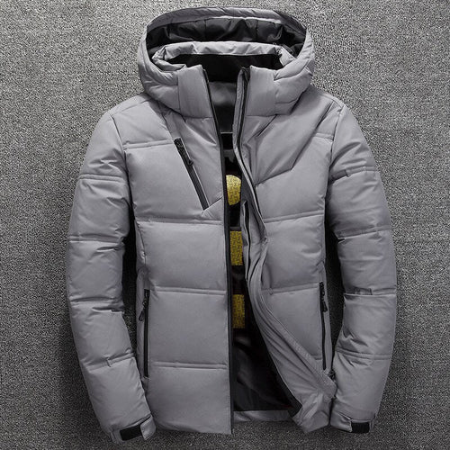 Helvano | Herren Winterjacke mit abnehmbarer Kapuze