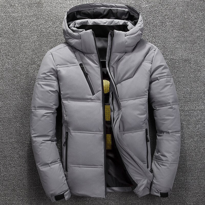 Helvano | Herren Winterjacke mit abnehmbarer Kapuze