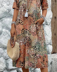 Helvano | Midikleid mit Print für Damen