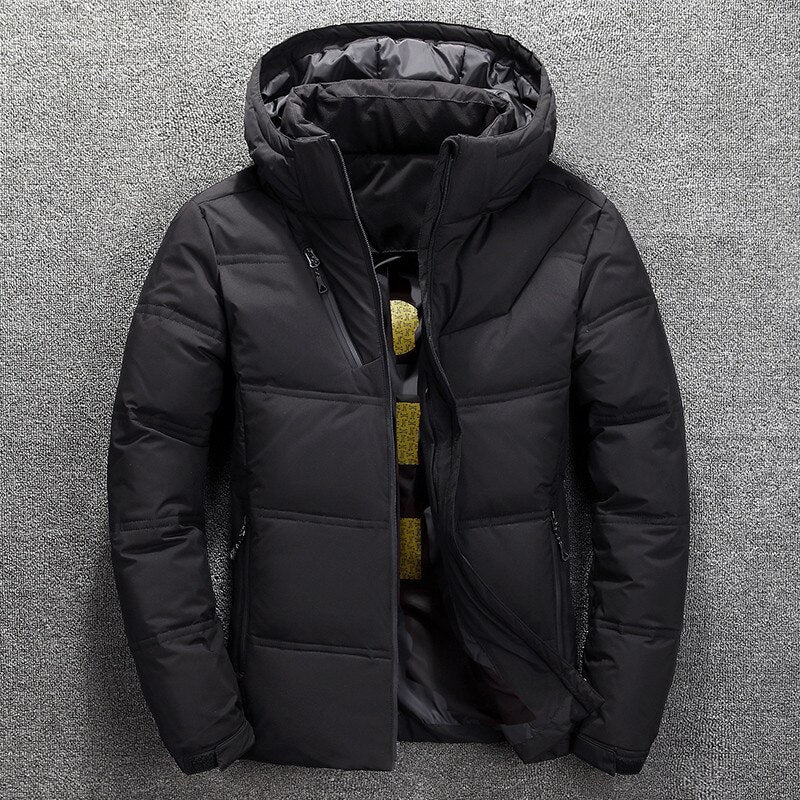 Helvano | Herren Winterjacke mit abnehmbarer Kapuze