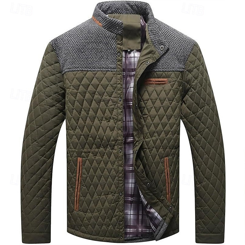 Helvano | Gesteppte Herrenjacke mit Stehkragen