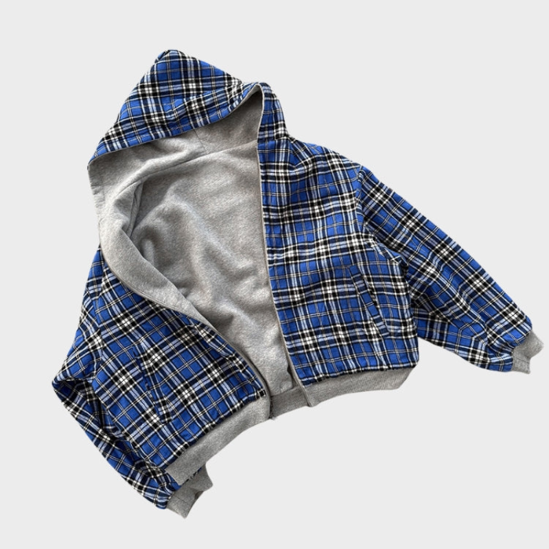 Helvano | Wende-Hoodie mit Reissverschluss für Herren