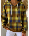 Helvano | Karierter Kapuzenpullover für Damen