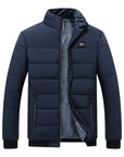 Helvano | Elegante Zip-Winterjacke für Herren