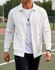 Helvano | Strukturierte Herren-Jacke mit Reissverschluss