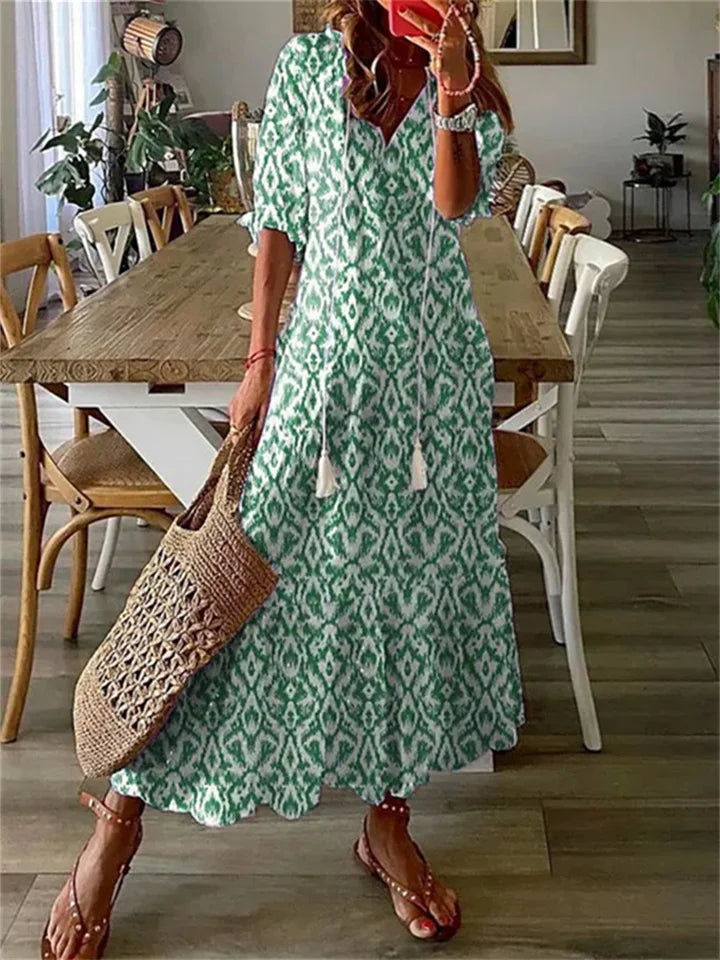 Helvano | Maxi-Sommerkleid für Damen
