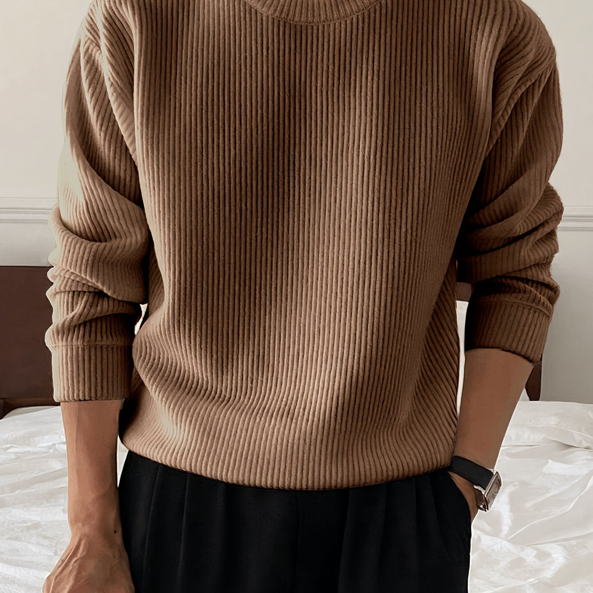 Helvano | Oversized Strickpullover für Herren
