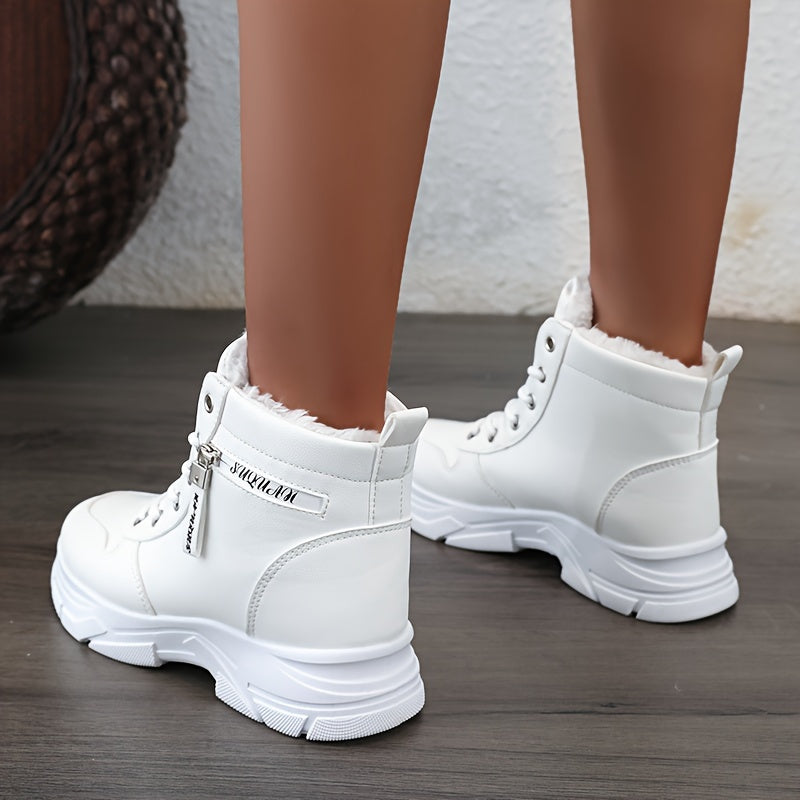 Helvano | Damen Winter-Stiefeletten mit Fellfutter