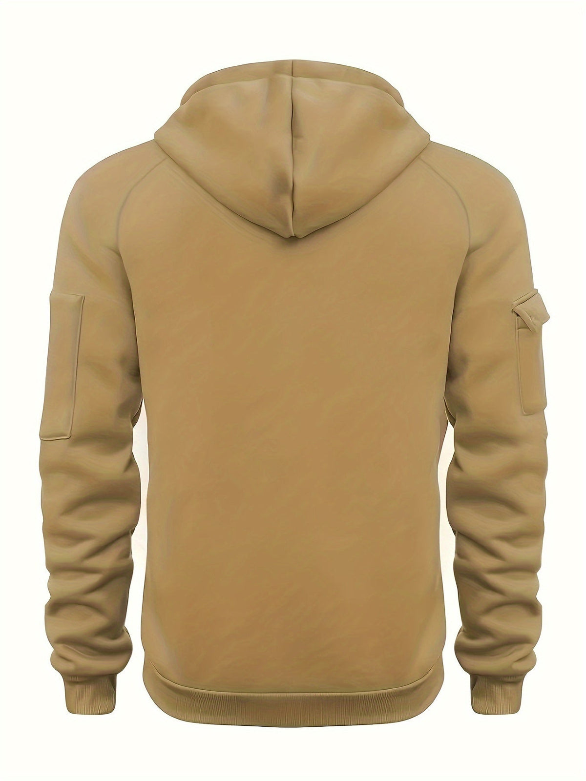 Helvano | Utility-Hoodie mit Kurzreissverschluss für Herren