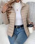 Helvano | Leichte Steppjacke mit Stehkragen für Damen