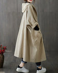 Helvano | Langer Trenchcoat für Damen