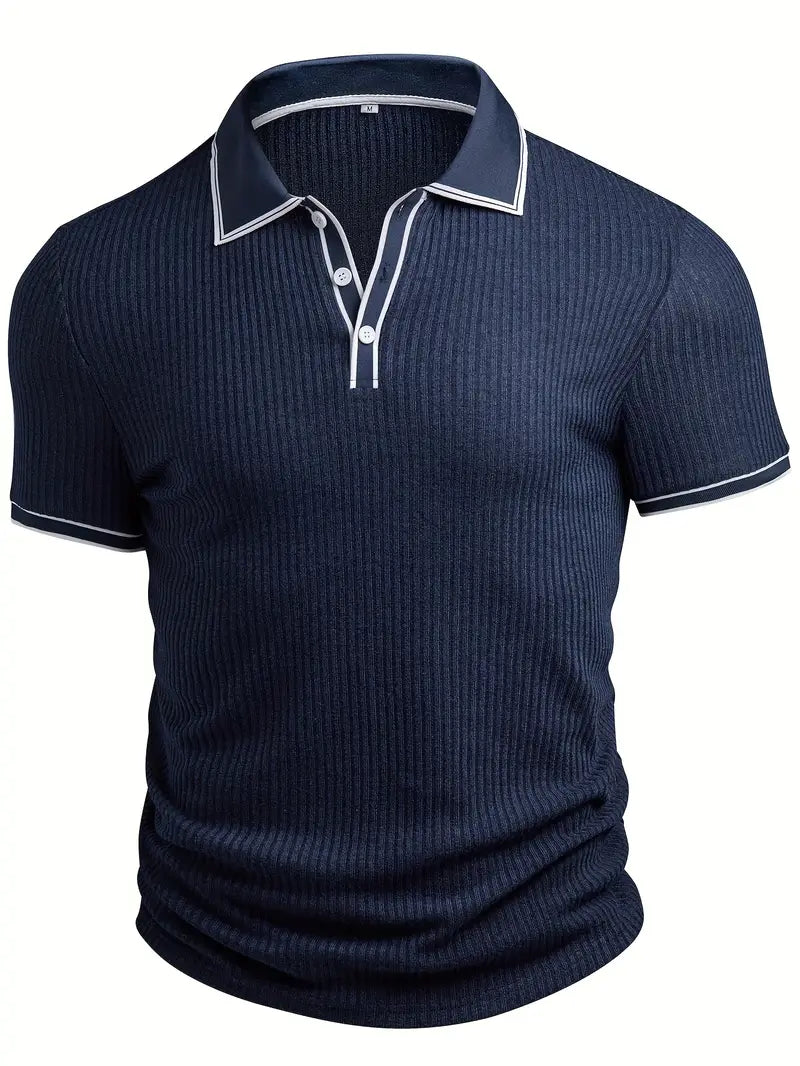 Helvano | Herren T-Shirt mit Struktur