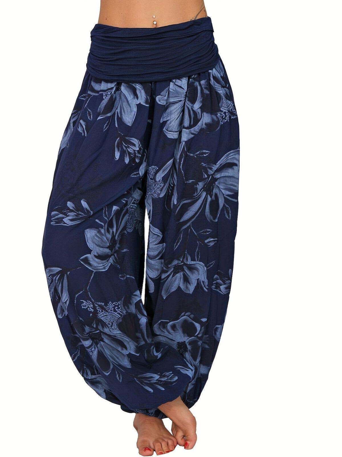 Helvano | Geblümte Hose für Damen