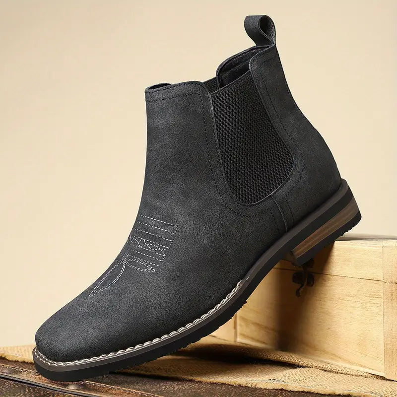Helvano | Herren Chelsea-Stiefel zum Reinschlüpfen