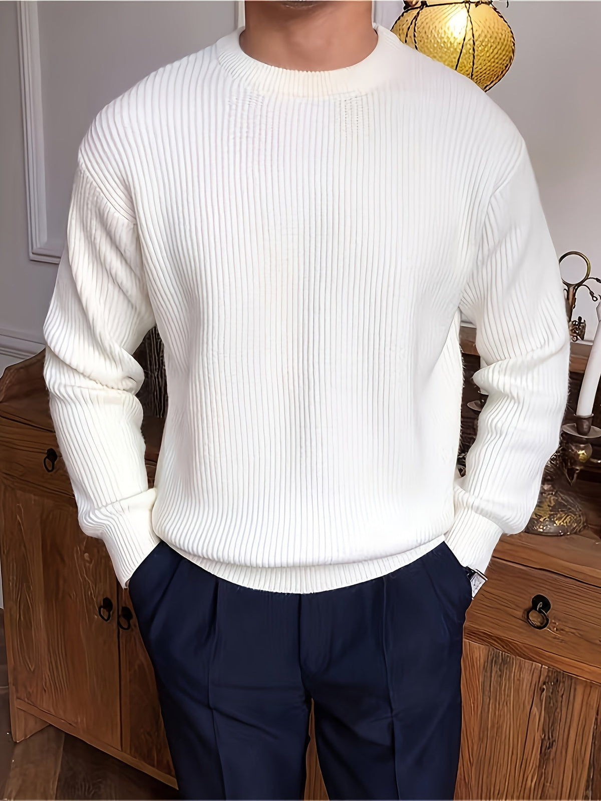 Helvano | Oversized Strickpullover für Herren
