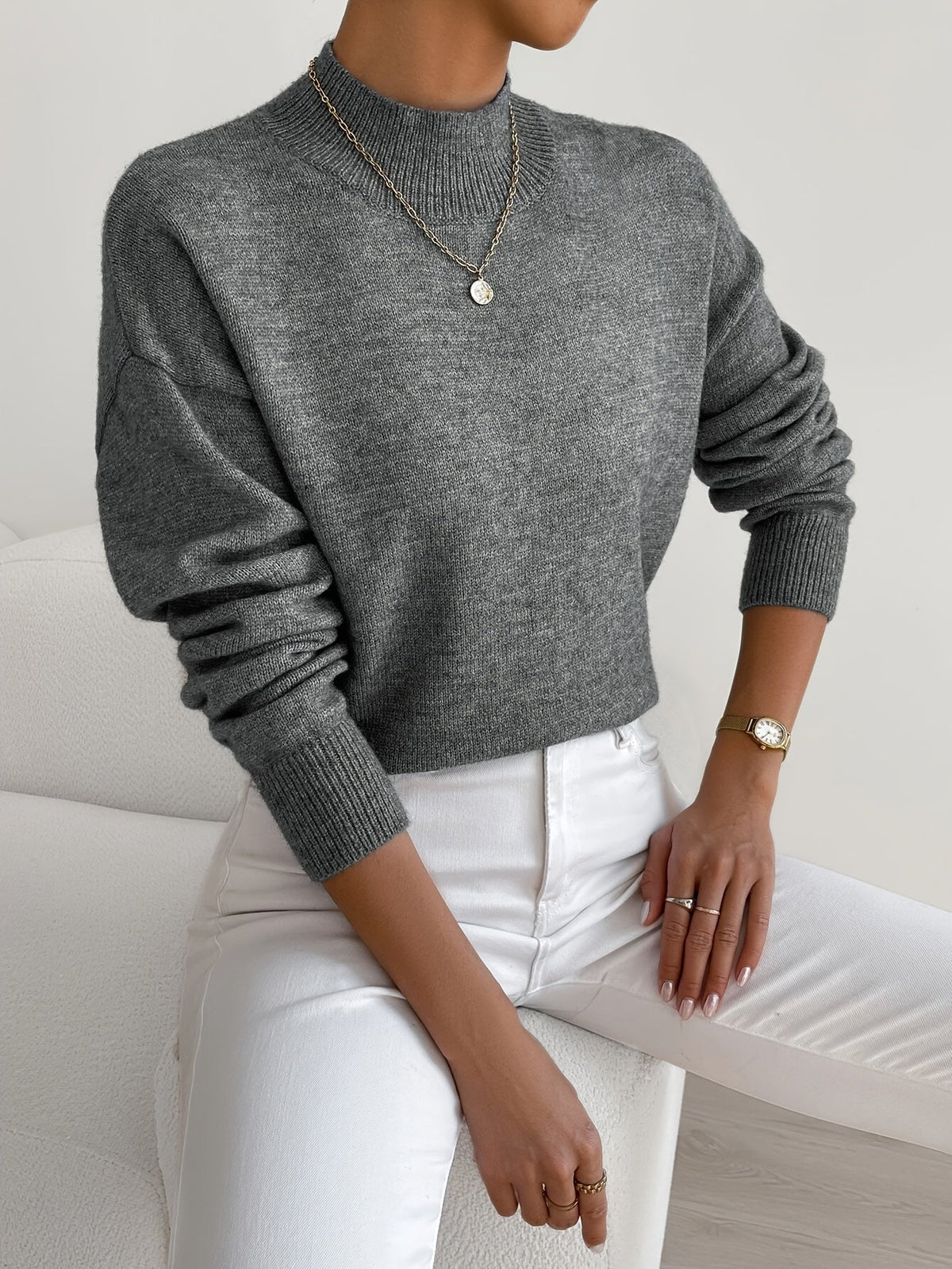 Helvano | Eleganter Rollkragenpullover für Damen