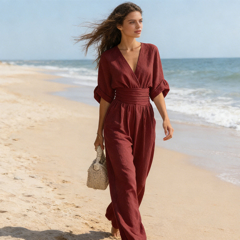 Helvano | Damen-Jumpsuit mit Trägern