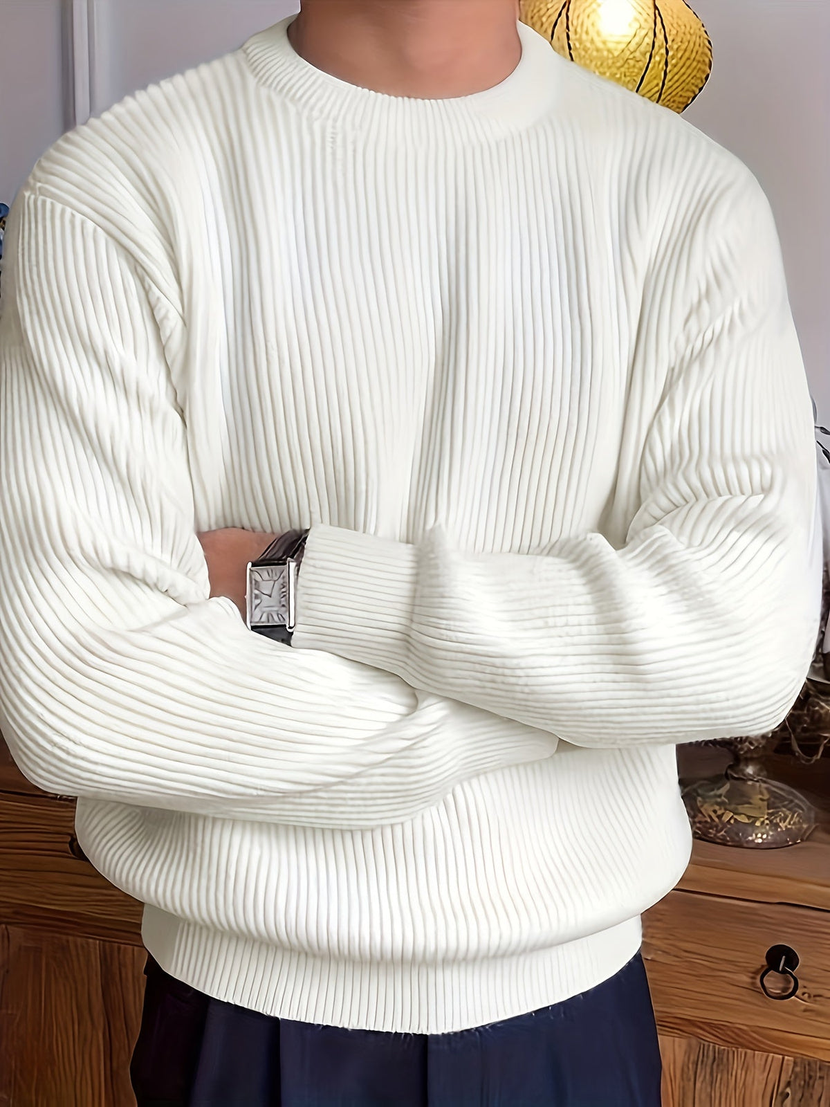 Helvano | Oversized Strickpullover für Herren