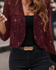 Helvano | Kurze Glanz-Jacke für Damen