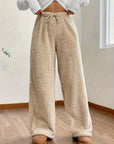Helvano | Kuschelige Teddy-Fleece Loungehose für Damen