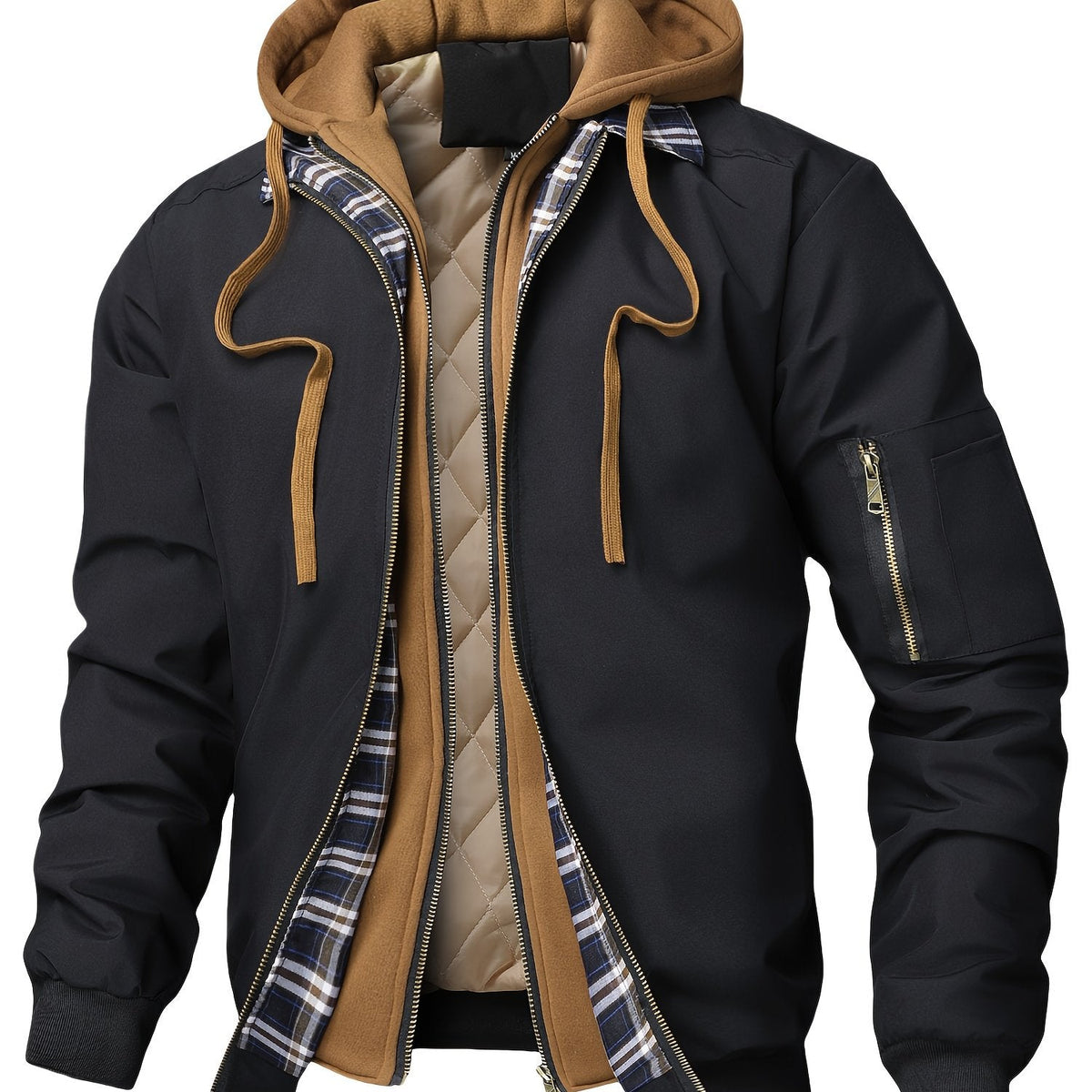Helvano | Arbeitsjacke mit Kapuze für Herren