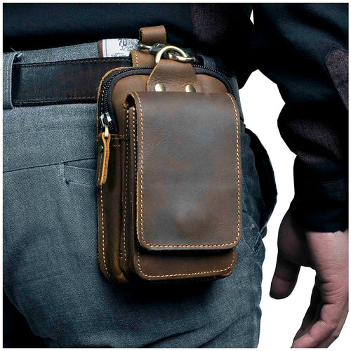 Helvano | Herren-Gürteltasche aus Echtleder