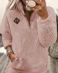 Helvano | Damen Half-Zip Strickpullover
