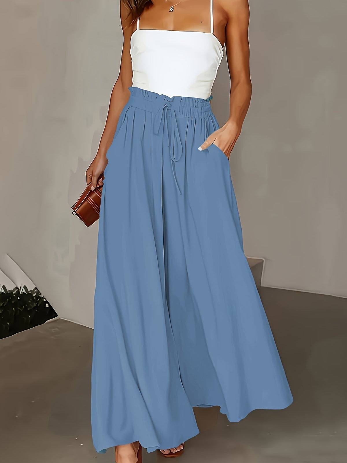 Helvano | Elegante Damenhose mit hohem Bund