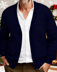 Helvano | Strickjacke mit V-Ausschnitt für Herren
