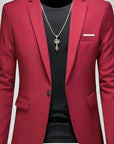 Helvano | Slim-Fit Blazer für Herren
