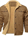Helvano | Trucker-Jacke mit Sherpa-Futter für Herren