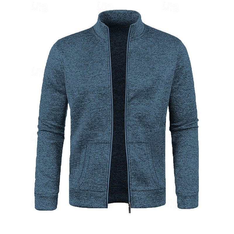 Helvano | Stehkragenjacke mit Reissverschluss für Herren